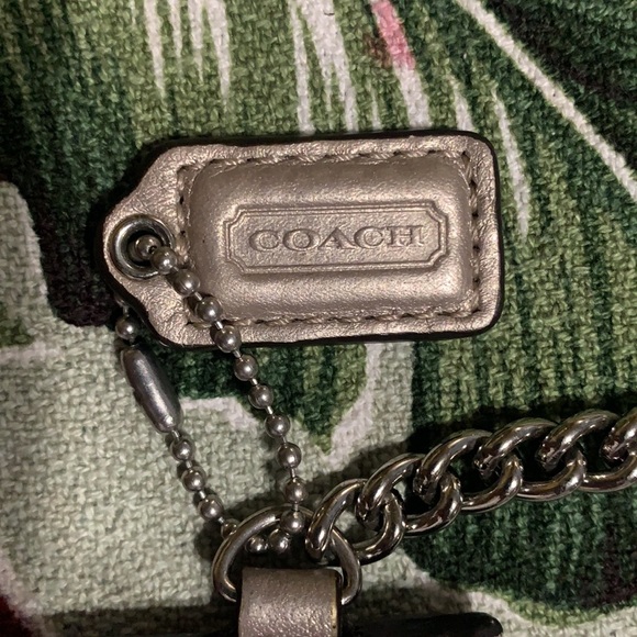 Coach silver wristlet wallet - Picture 3 of 10